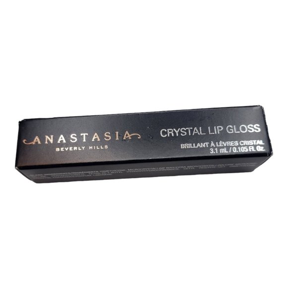 ANASTASIA Crystal Lip Gloss in Glass NEW in Box 0.105 FL OZ Glass like shine - Picture 1 of 7
